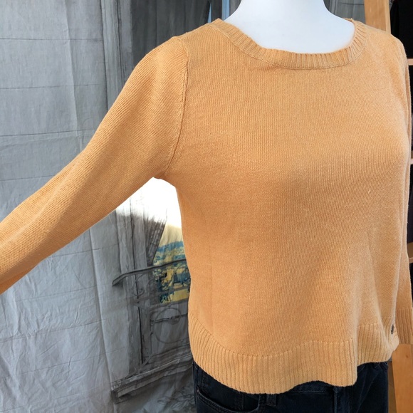 Eileen Fisher Yellow Linen Sweater Size Small - Picture 2 of 7